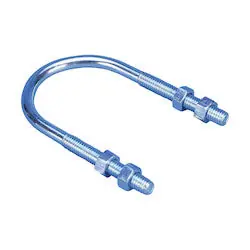 Nvent CADDY 150M0050EG Standard U-Bolt 1/2 in Pipe 0.25 in Electro-Galvanized