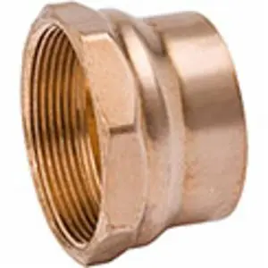 Elkhart Products CDWFAN 2 inch DWV Copper Female Adapter SWT x FIP