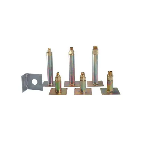 Omega Flex FGPMT12750 TracPipe AutoFlare Solid Brass Threaded Meter Termination Fitting 12 inch 3/4 inch MPT