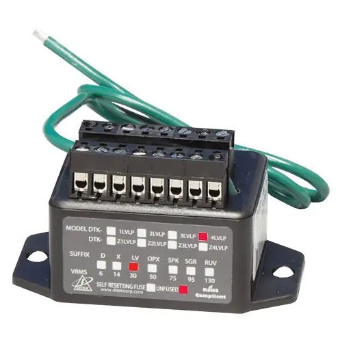 DITEK DTK-4LVLPLV Data and Signaling Circuit Surge Protector 24V
