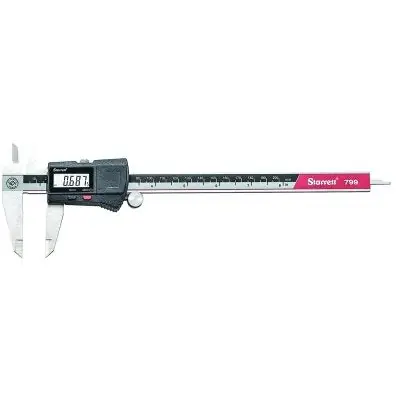 L.S. Starrett EC799A Electronic Caliper 0 to 8 Inches Stainless Steel