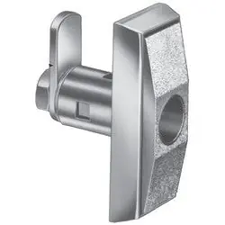 CHICAGO LOCK OU-4200 T Handle Lock Assembly, 1-1/2 Width x 2-55/64 Depth x 3-1/2 Height, 1-5/16 Body Length