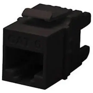 Allen Tel AT66EZ-00 Cat 6 E-Z Jack Module Black