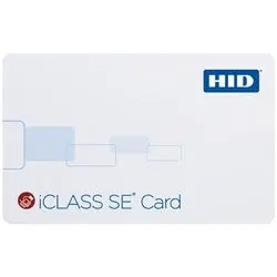 HID Global 3050PGGMN iCLASS SE Card, Polyester/PVC, 2k Bits with 2 App Area