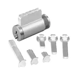 KABA ILCO CORP 15996RB-26D-OB Cylinder Lock Key-In-Knob 6-Pin Russwin D1 Keyway 0-Bitted
