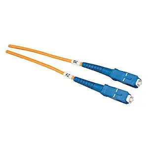 Allen Tel GBSC2-D2-10 Fiber Optic Patch Cord Multimode OM1 Duplex SC to SC 10 M
