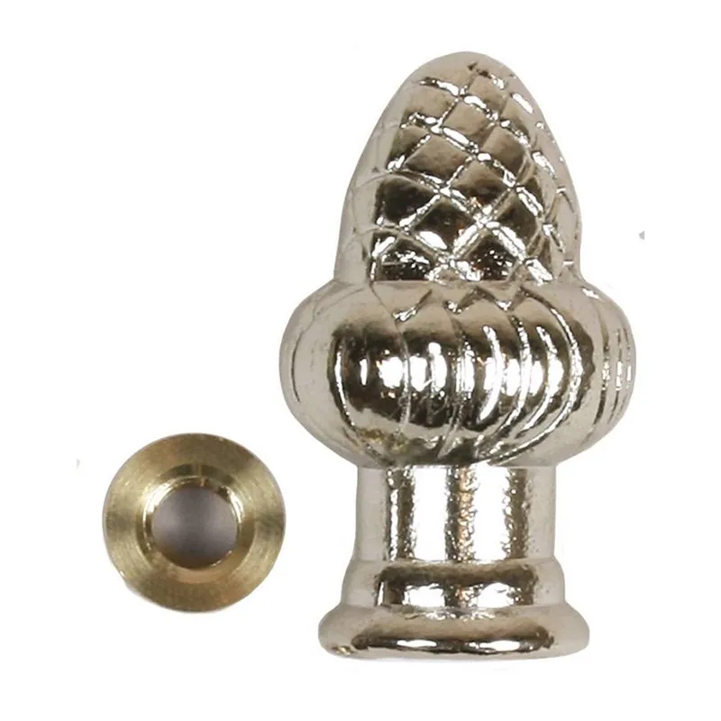 TRUE VALUE TV258531 1-1/2 NI Acorn Finial