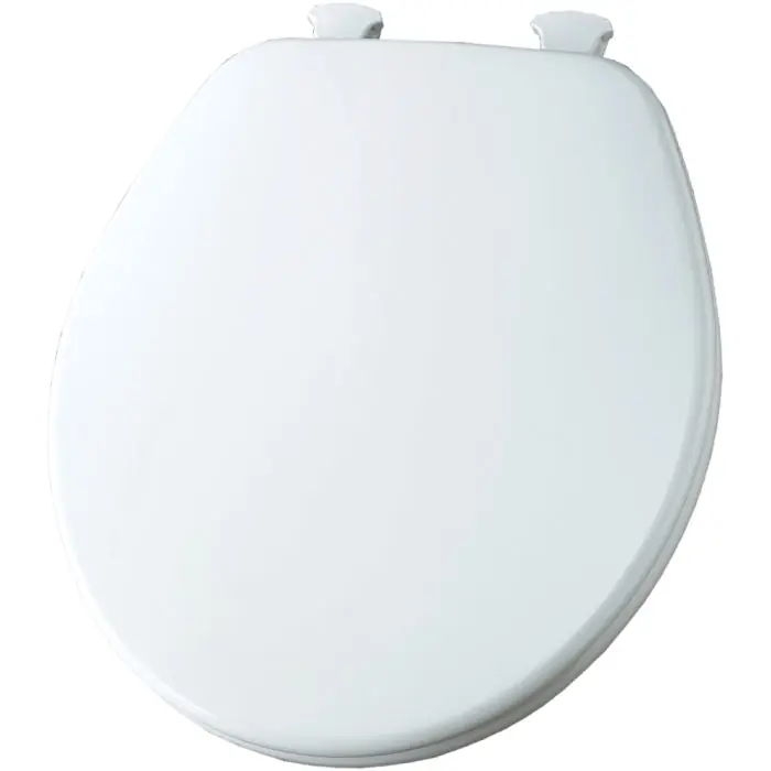 Church 7F540EC 006 Molded Wood Toilet Seat Round Bone