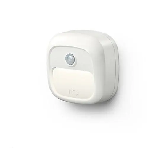 Ring B07KXBX39L Smart Lighting Solar Steplight Battery Powered White 5LD1S8-WEN0