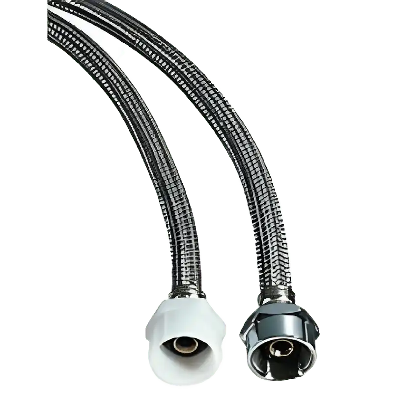 Approved Vendor SST-20M 3/8 Inch x 7/8 Inch Braided Tank Supply Connector, 20 Inch Length, Compression x Ballcock