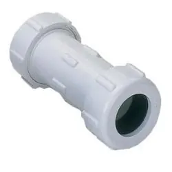 SPS Approved Vendor PVCCP 2-1/2 inch PVC Compression Coupling