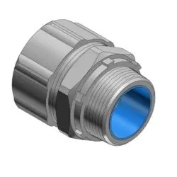 THOMAS & BETTS 5333 3/4 Inch Straight Steel Insulated Liquidtight Connector