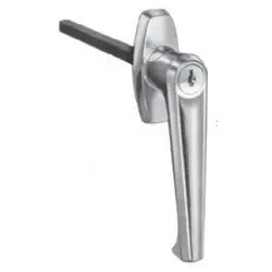 National Cabinet Lock C8749-C415-A-26D Door Handle Lock 90 Degree Turn to Open Rear Mount