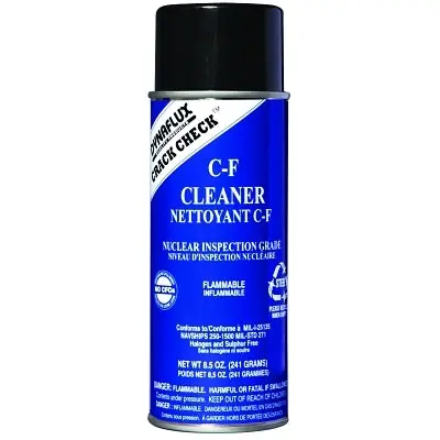 Dynaflux CF315-16 Visible Dye Penetrant Systems Cleaner Aerosol Can 16 oz