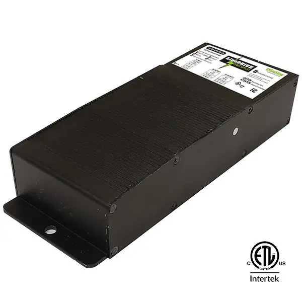 GM Lighting LD-ED-UNV200-12 Dimmable Power Supply, 120-277 V, 5 A, 50, 60 Hz