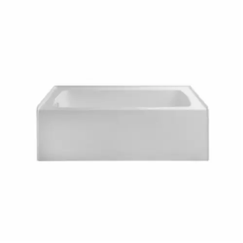 Jason International Inc K3260SLWH Acrylic Soaking Tub with Skirt Left Hand Drain