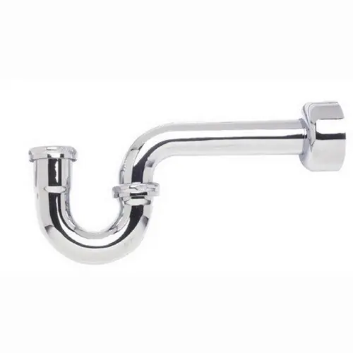 SPS Approved Vendor BPT20-112 1-1/2 inch 20 ga Tubular Brass P-Trap Satin