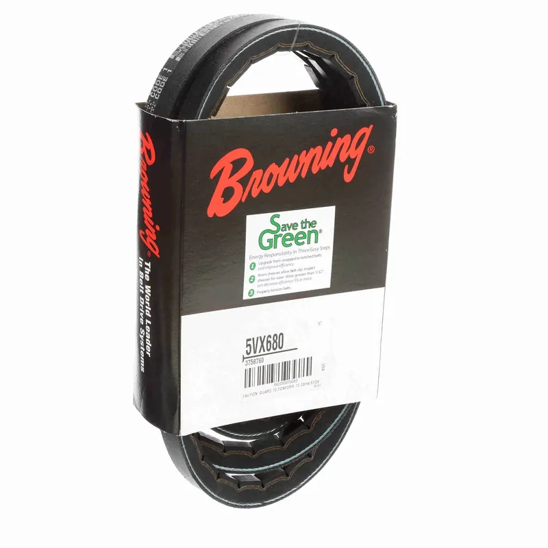 Browning 5VX680 Gripnotch Cogged V-Belt - 3758760 - 68 Inches - Replacement 5VX680