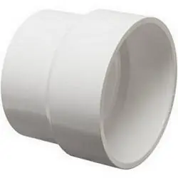 SPS Approved Vendor SDDWCUS 3034 PVC Sewer Coupling Power 6 inch x 4 inch