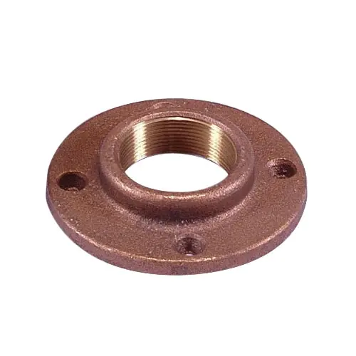 Merit Brass X240-24 Class 150 Red Brass Floor Flange 1-1/2 in FNPT