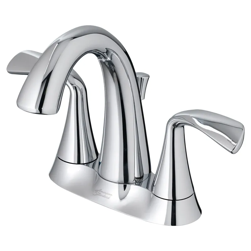 American Standard 7186201.002 Fluent 4 Centerset 2-Handle Bathroom Faucet 1.2 gpm/4.5 L/min