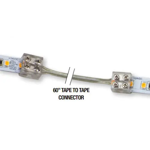 GM Lighting STLK-60 Sure-Tite 60 Adjustable Tape to Tape Connector