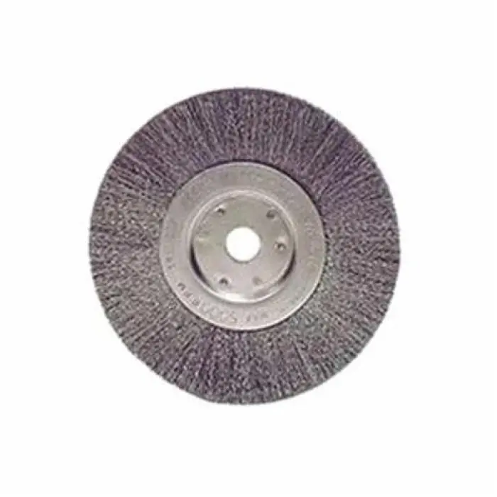 Weiler 01675 Narrow Face Wheel Brush 6 in Diameter 3/4 in Width