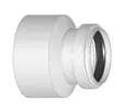 Napco G1216 Gasketed SDR35 Sewer Concentric Increaser Bushing, 6 x 4 in