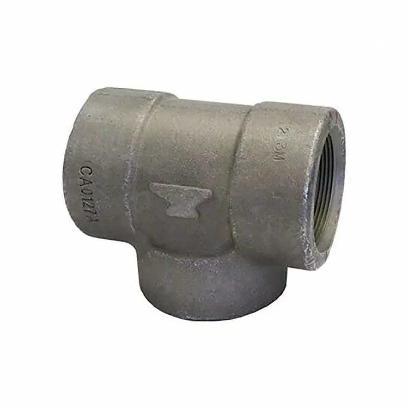 Anvil 0361122906 Reducing Tee 3/4 x 3/4 x 1/2 Inch Forged Steel