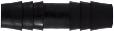 MIDLAND 33093B 1/4 Black Poly HB Union Each
