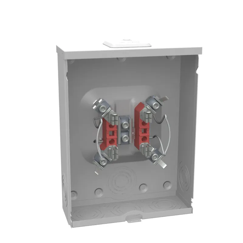 Milbank U7040-XL-TG-KK-ALT Meter Socket Ringless 4 Term, Small Closing Plate, Triplex Ground Horn Bypass Alliant Energy
