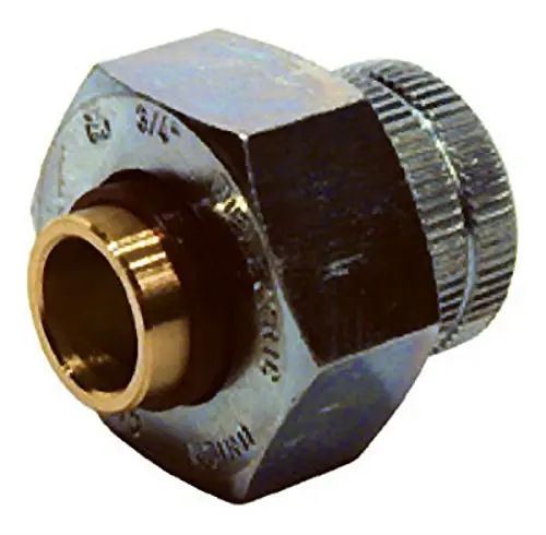 Homewerks Worldwide 520-01-34-12B-Z Dielectric Union, Female Iron Pipe x Copper Solder, 3/4 inch x 1/2 inch