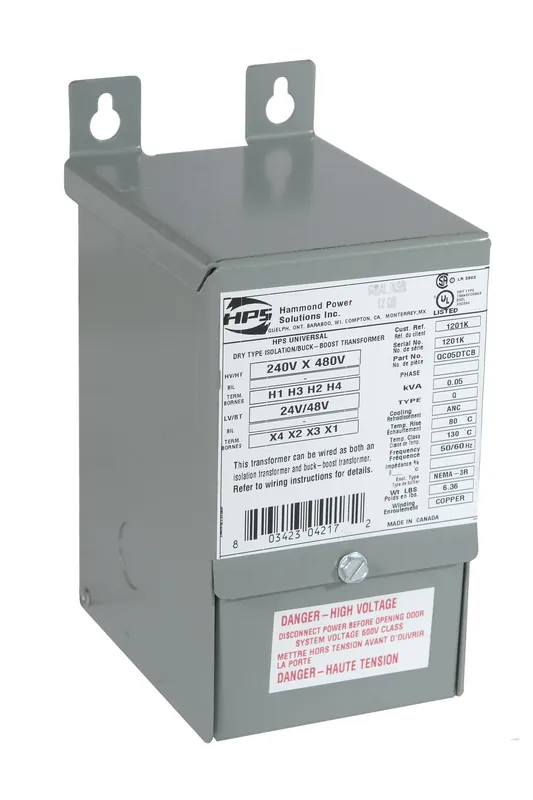 HPS QC15ESCB Universal Dry Type Encapsulated Low Voltage Buck Boost Transformer