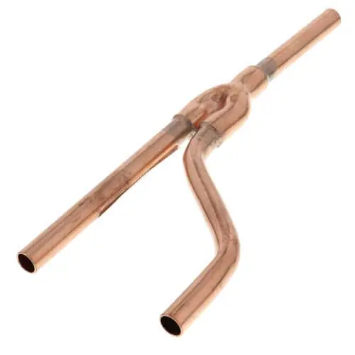 Parker Hannifin 771107 ZoomLock Y-Joint 1-1/8 Inch Copper