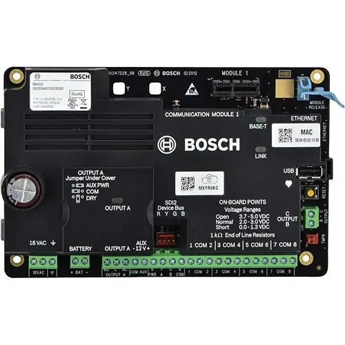 Bosch B6512K-C Burglar Alarm Control Panel 96 Points with Transformer and Enclosure