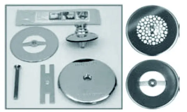 Watco 48700-PP-BN-3P-C Brushed Nickel With Standard Strainer