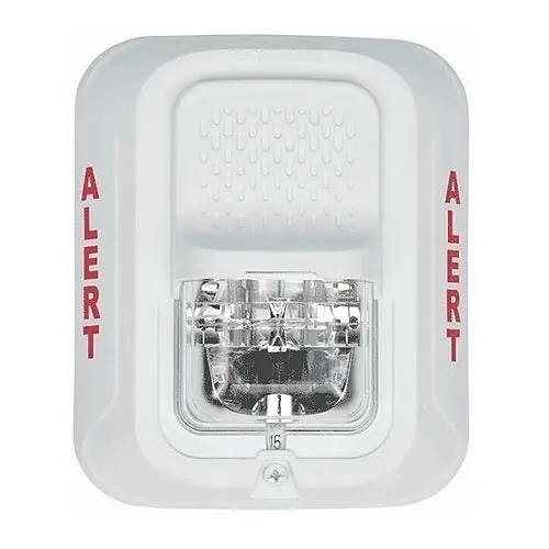 System Sensor SWLED-CLR-ALERT L-Series LED Strobe Wall-Mount ALERT Marking