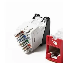 Siemon U6-H80NS UltraMAX Outlet Category 6 UTP RJ45 Hybrid