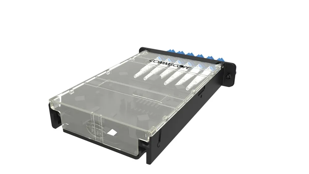 COMMSCOPE ENTERPRISE SOLUTIONS 760221788 PNL-CS-12SCW-PT TeraSPEED Splicing cassette 12SC 900um