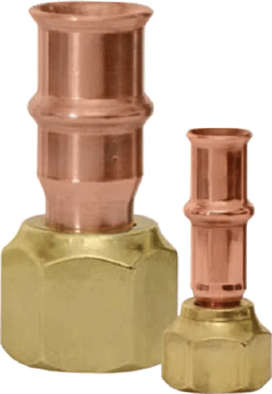 Sporlan 771003 Copper Connector, 1/2 ZoomLock Flame-Free PZK-F8-HNBR