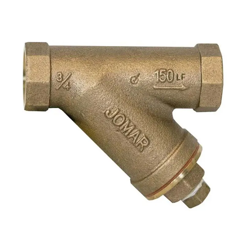 Jomar Valve 106-307G 1-1/2 THRD Y-STRNR LEAD FREE