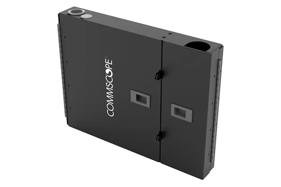 Commscope Enterprise Solutions 760248901 Fiber Wall Enclosure Configured For 2 G2 Module, Cassette Adapter