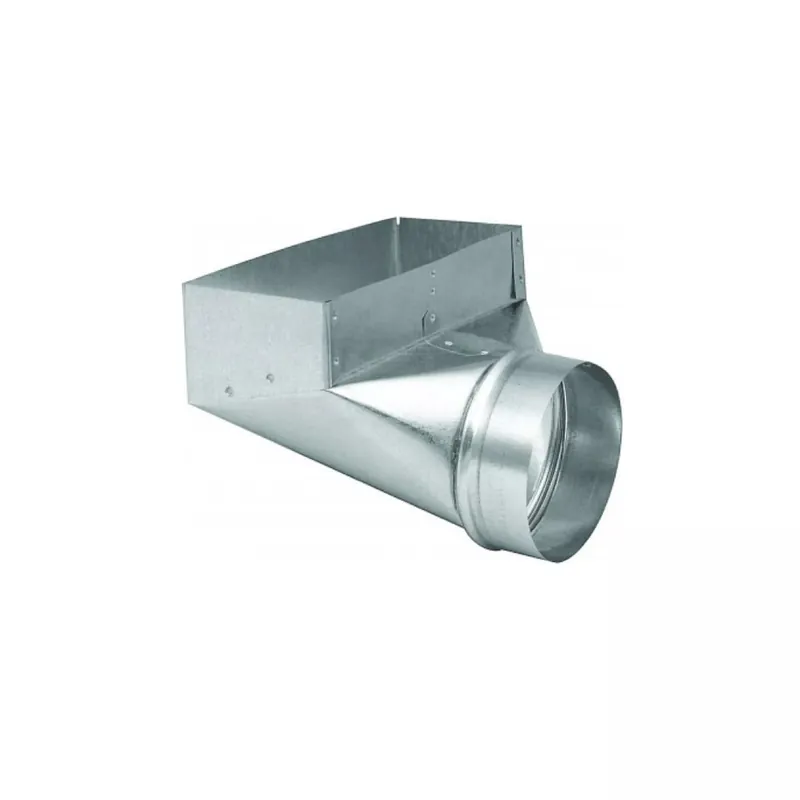 Air Duct Products 8414.140607-35-26 Short Side Register Boot 26 Gauge