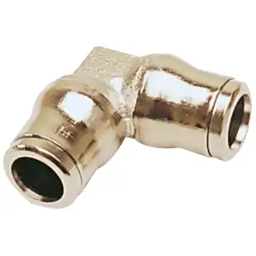 Legris 36025600 Nickel-Plated Brass Push-to-Connect Fittings for Chemical Automation and Food Processing