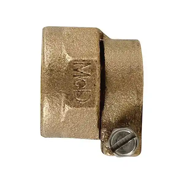 AY McDonald 4700-22-12-112 Compression Nut with Gasket Lead Free Brass 1-1/2 Inch CTS MCPK