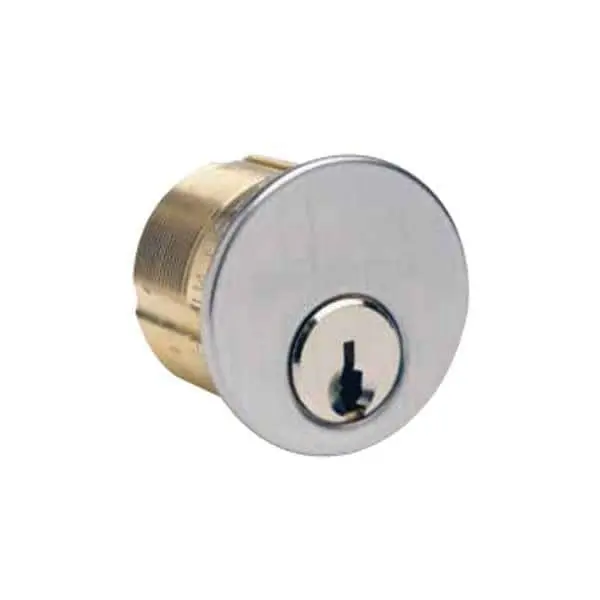KABA ILCO CORP 7165YA2-26D-KA2 Mortise Cylinder Lock, Yale 8 Keyway, Each