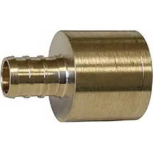 Nabco BPIFSCD 1/2 Inch Brass PEX Female Sweat Adapter, PEX Barb x FEM Sweat