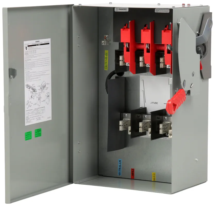 Siemens SLVBH4640 SENTRON SLVB 3 Phase 600V 200A Fusible Safety Switch