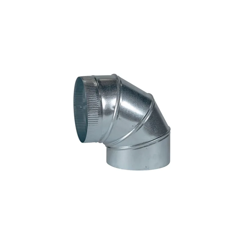 Air Duct Products 5221.18-24 90 Degree Galvanized Elbow 24 Gauge Replacement 5221.18-24