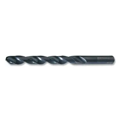 CLE-LINE C23126 1801 Heavy-Duty Black Oxide Jobber-Length Drill Bit 0.0781 in dia Cutting 5/64 in
